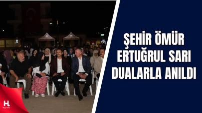 Şehit Piyade Uzman Çavuş Ömür Ertuğrul Sarı Dualarla Yad Edildi