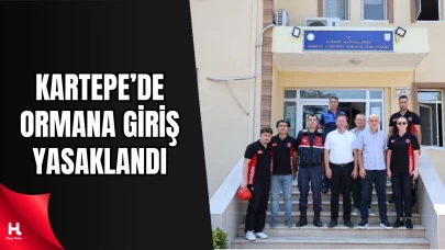 Orman Yangınları Riskine Karşı Kartepe'de Ormanlara Giriş Yasaklandı