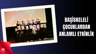 Başiskeleli Çocuklardan Filistin’e Destek