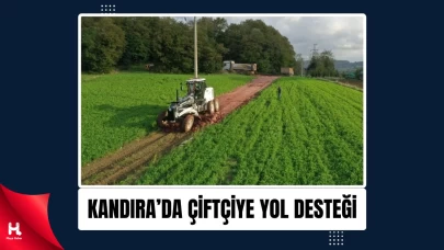 Kandıra'da Fındık Hasadı İçin Tarım Yollarında İyileştirme Çalışmaları