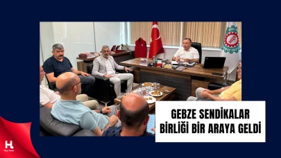 Gebze Sendikalar Birliği’nden Filistin’e Destek