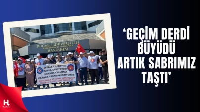 Umuttepe Hastanesi'nde Sağlık Çalışanlarının Sabrı Taştı
