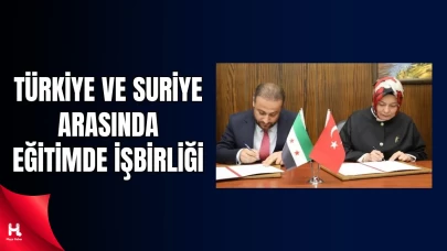 Türkiye ile Suriye Arasında Eğitim Alanında İş Birliği