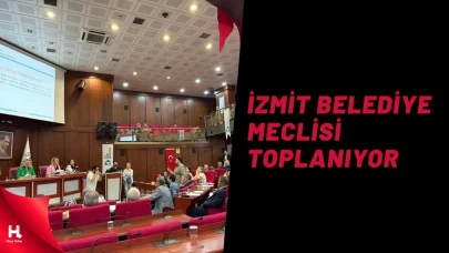 İzmit Belediye Meclisi Bugün Toplanacak: 7 Gündem Maddesi Görüşülecek