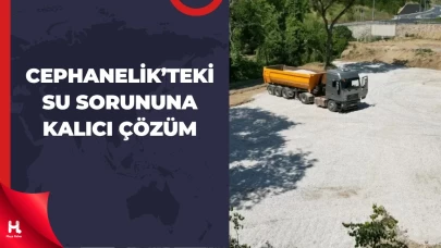 İzmit Belediyesi, Cephanelik'teki Su Sorununa Kalıcı Çözüm Sunuyor