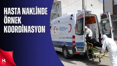 Kocaeli Büyükşehir Belediyesi’nden 4 Saatte 135 Hasta Transferi