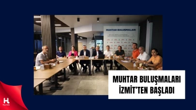 Kocaeli Büyükşehir Belediyesi ‘Muhtar Buluşmaları’na Başladı