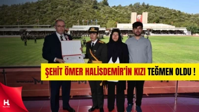 15 Temmuz Kahramanının Kızı Teğmen Oldu