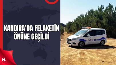 Kandıra’da Zabıta Felaketi Önledi