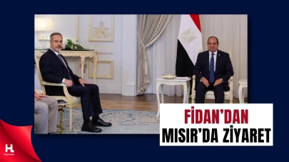 Fidan, Mısır Cumhurbaşkanı ile Bölgesel Sorunları Ele Aldı