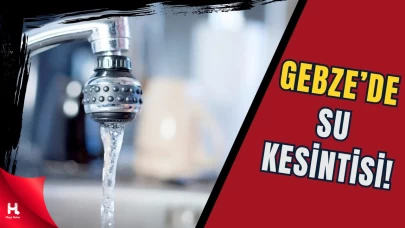 Gebze’de Şebeke Arızası Nedeniyle Su Kesintisi