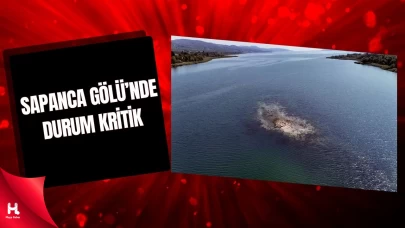 Sapanca Gölü’nde Su Krizi Derinleşiyor