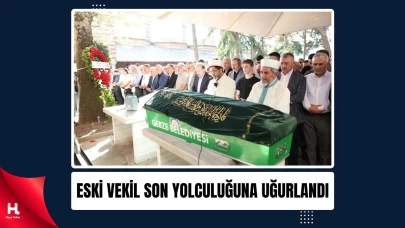 Eski Milletvekili Cemalettin Kaflı, Gebze’de Toprağa Verildi