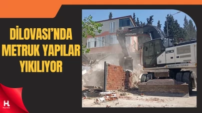 Dilovası’nda Metruk Yapılar Yıkılıyor