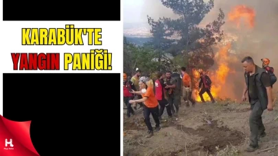 Ekipler Alevlerden Son Anda Kurtuldu