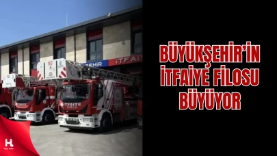 Büyükşehir İtfaiyesi Araç Filosunu 5 Yeni Araçla Güçlendirecek