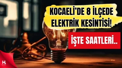 SEDAŞ Duyurdu: Kocaeli’de Planlı Elektrik Kesintileri