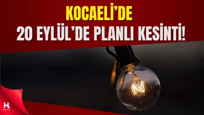 SEDAŞ’tan Kocaeli İçin Elektrik Kesintisi Uyarısı