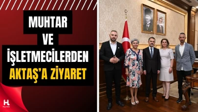 Yahyakaptan Mahallesi’nden Vali Aktaş’a Ziyaret
