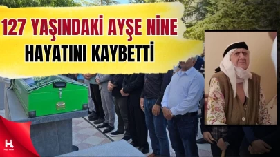 1898 Doğumlu Ayşe Nine Son Yolculuğuna Uğurlandı