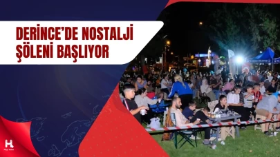 Derince’de Nostalji Gecesi: Çay, Mısır ve Yeşilçam Keyfi