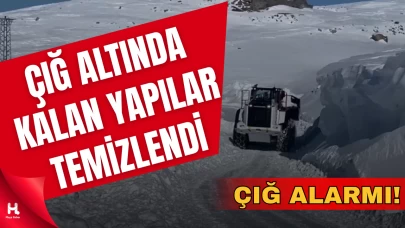 Beytüşşebap’ta Çığ Sonrası Kapanan 4 Köy Yolu Tekrar Ulaşıma Açıldı