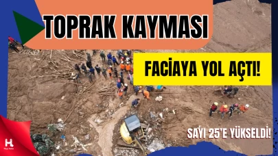 Endonezya'daki Toprak Kaymasında 25 Kişi Hayatını Kaybetti