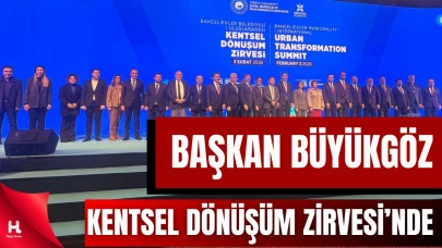 Başkan Büyükgöz, 1. Uluslararası Kentsel Dönüşüm Zirvesi’ne Katıldı