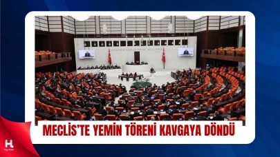 Meclis’te Yemin Töreninde Arbede Çıktı