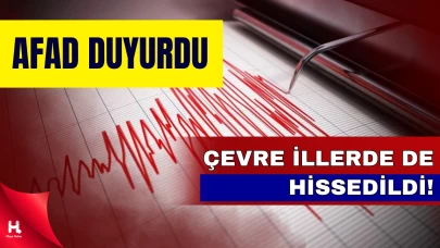 AFAD duyurdu: Bursa’da 3.5 büyüklüğünde deprem meydana geldi