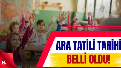 Okullar Ne Zaman Kapanıyor? İşte Ara Tatil Takvimi