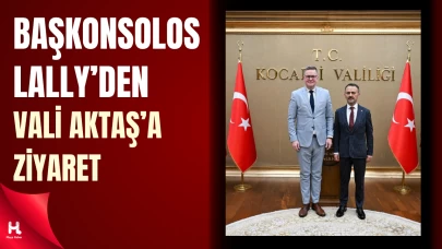 Başkonsolos Michael Lally, Vali İlhami Aktaş’ı Ziyaret Etti