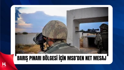 MSB’den Barış Pınarı Harekatı Açıklaması Geldi