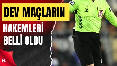 Süper Lig 27. Hafta Maçlarını Yönetecek İsimler Açıklandı