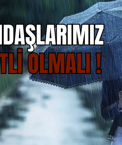 Meteoroloji’den Kuvvetli Rüzgar ve Sağanak Uyarısı!