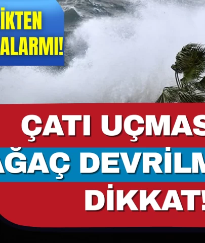 Marmara’nın Doğusunda Kuvvetli Rüzgar ve Fırtına Bekleniyor!