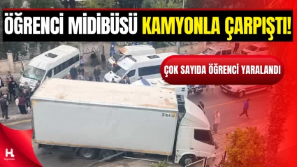 Muğla’da Korkunç Kaza! Öğrencileri Taşıyan Midibüs Kamyonla Çarpıştı