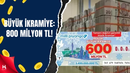 Milli Piyango Yılbaşı Çekilişi Büyük İkramiye Tutarı Belli Oldu