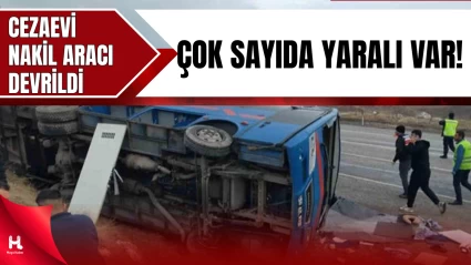 İstanbul’da Cezaevi Nakil Aracı Kazası: 19 Kişi Yaralandı
