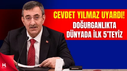 Cevdet Yılmaz: Türkiye, Doğurganlık Hızı En Hızlı Düşen 5’inci Ülke
