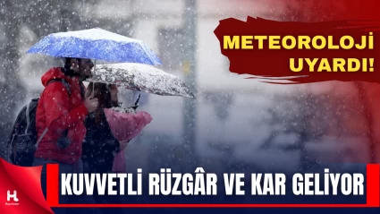 Yurtta Yağış Alarmı: Doğu’da Kar, Ege’de Rüzgâr Etkili Olacak