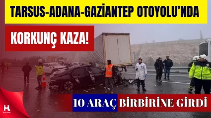 Yoğun Sis Felaketi Getirdi: TAG Otoyolu’nda 10 Araç Çarpıştı