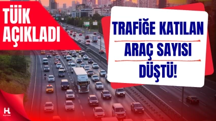 Ocak Ayında Trafiğe Katılan Araç Sayısı Yüzde 41,7 Azaldı