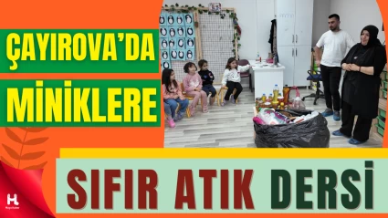 Alparslan Anaokulu’nda Miniklere Sıfır Atık Eğitimi