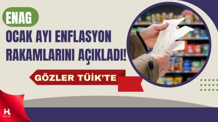 Ocak Ayı Enflasyonu ENAG Tarafından Açıklandı: Yüzde 6,32