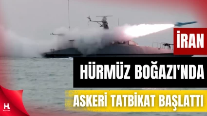İran Hürmüz Boğazı’nda Canlı Ateş Tatbikatı Gerçekleştirdi