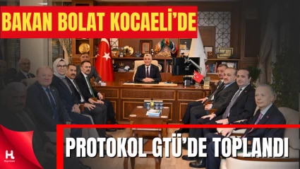 Ticaret Bakanı Ömer Bolat’tan Gebze Teknik Üniversitesi’ne Ziyaret