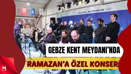 Gebze Belediyesi, Türk Tasavvuf Müziği Konseri Düzenledi