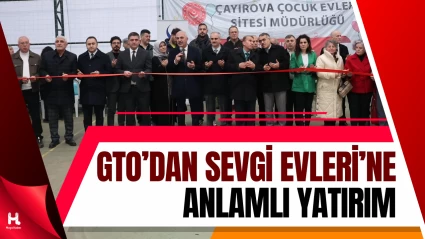 GTO’dan Çayırova Sevgi Evleri’ne Kapalı Spor Salonu Kazandırıldı