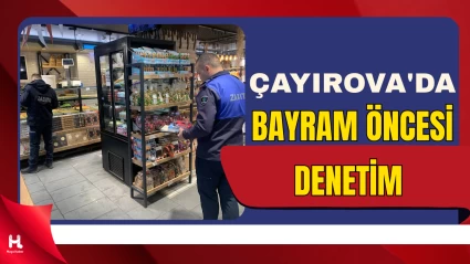 Çayırova Belediyesi Zabıtası Bayram Öncesi Sahaya İndi